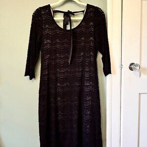 Ralph Lauren Denim & Supply Black Low Back Mini Dress